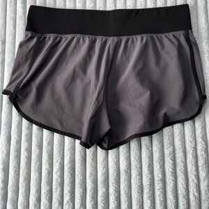 PINK Victoria's Secret Black and Gray Athletic Shorts